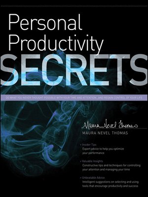 cover image of Personal Productivity Secrets